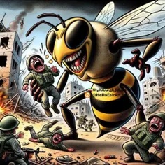 ❌تیتر فعلا این باشه: ارتش اَبَر گودرت اسقاطیل توسط زنبوره