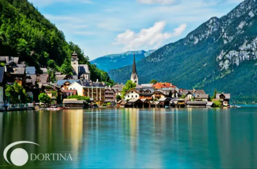 دریاچه و دهکده هال اشتات- شمال کشور اتریش