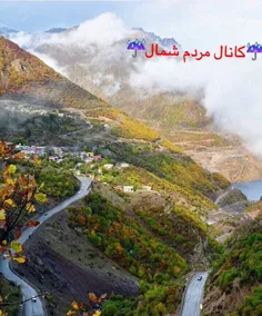 جاده چالوس چهارمین جاده زیبای جهان