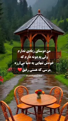 ممنونم که هستی وجودت باعث دلگرمی.