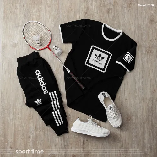 ست تیشرت و شلوار مردانه Adidas مدل S10036