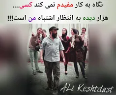 نگاه به کار مفیدم نمی کند کسی...