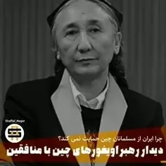 چرا جمهوری اسلامی از مسلمانان اویغورها حمایت نمی‌کنند