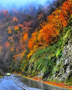 جاده زیبای ماسوله به فومن