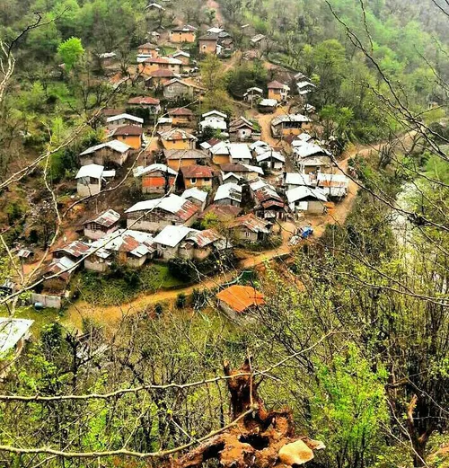 روستای زیبای بلوردکان ، لنگرود