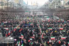 حضور  ۲۱ میلیونی ایرانی‌ها در راهپیمایی ۲۲ بهمن
