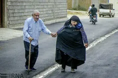 در زرقان شیراز ماه شرف نظری 75 ساله، هر روز همسرش قربانعل