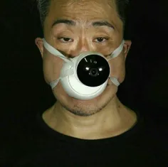 #ماسک ‌های یک #طراح هنگ کنگی با ظاهری متفاوت به نمایش گذا