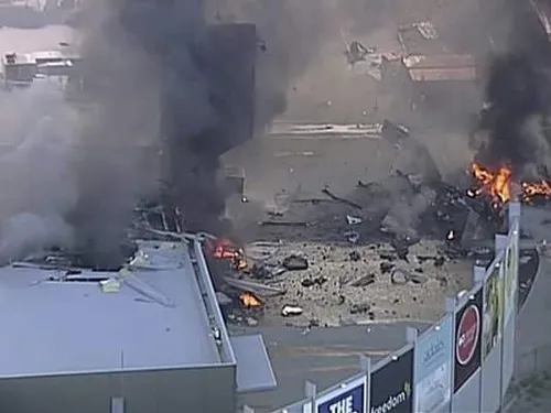 مقامات پلیس استرالیا از سقوط یه فروند هواپیما در مرکز خری