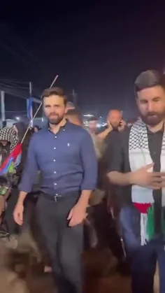 جکسون فعال رسانه ایی امریکایی در اربعین امسال 😥😥🌹