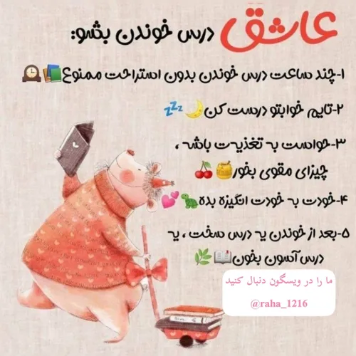 اگه طبق این برنامه عمل کنی