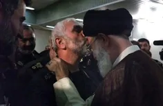 سردار سرافراز شهید همدانی در کنار رهبر معظّم انقلاب 3
