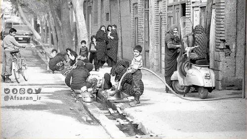 📷 این عکس مربوط به زمان قاجار و روستایی در مرز زاهدان نیس