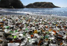 ساحل شیشه ای کالیفرنیا 