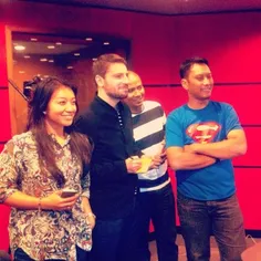 HotFM team. #salaam album launch promo. #malaysia #sealau