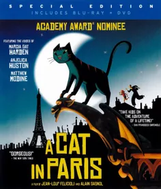 دانلود انیمیشن گربه ای در پاریس