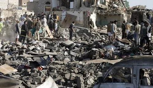 شهادت ۱۴۰۰ یمنی در جریان حملات هوایی عربستان