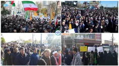 📸 راهپیمایی محکومیت اغتشاشگران در پاکدشت، رباط‌کریم و اسل