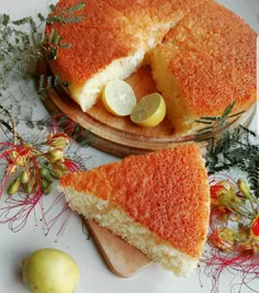 ‍ #کیک پنیری با عطر لیمو