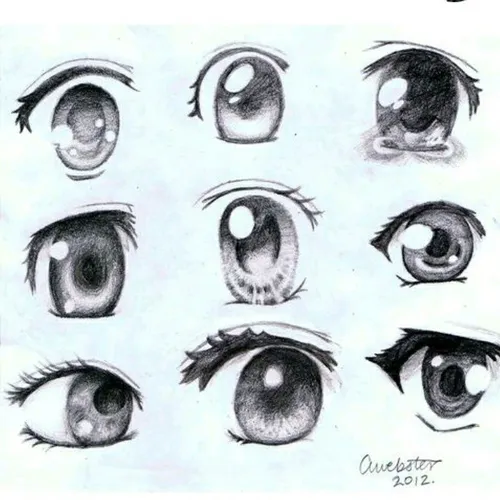 چشم انیمه ای