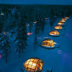 هتلkakslauttanen در فنلاند عجیب و خیلی خوشگل #بخون #فردوس