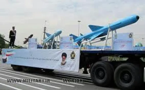 موشکهای زمین به دریا ارتش ایران