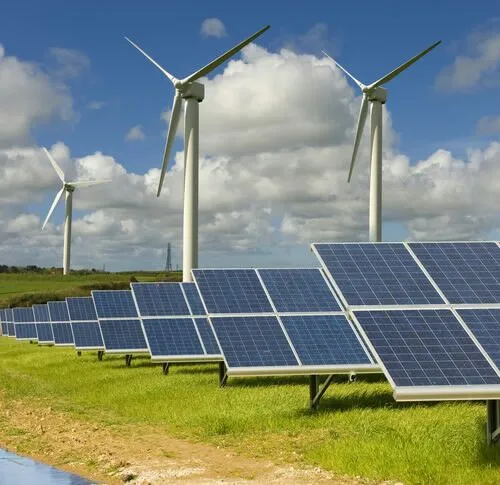 آلمان در تولید برق از منابع انرژی تجدیدپذیر (باد و خورشید