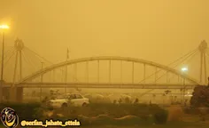 میزان گرد و غبار در آبادان و خرمشهر به 6 برابر حد مجاز رس