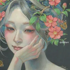 نقاشی هنرمند ژاپنی میهو هیرانو