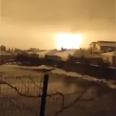 لحظه انفجار خط لوله گاز در زلزله ویرانگر ترکیه