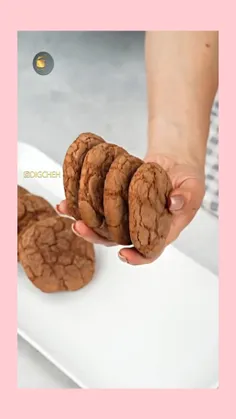 کوکی ترک دار خونگی مثل پفکه😉🍪