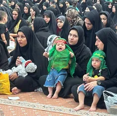 مراسم شیرخوارگان علی اصغر علیه السلام در گلستان