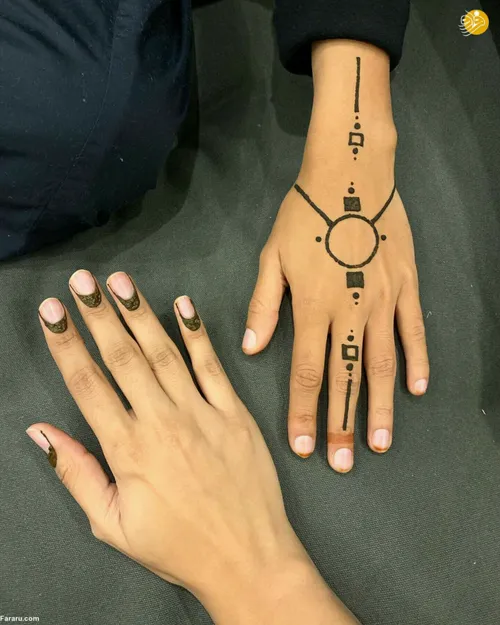 طراحی های جالب و عجیبِ دست با حنا توسط دختر اماراتی! یک د