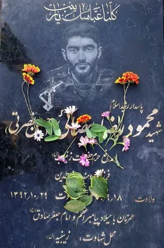 مزارمطهر شهید بزرگوار