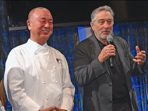 رابرت دنیرو با همکاری یک آشپز مشهور ژاپنی به نام نوبو مات