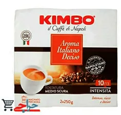 خرید و قیمت پودر دبل قهوه آروما ایتالیانو کیمبو KIMBO