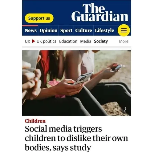 شبکه های اجتماعی، نوجوانان و جوانان انگلیسی را از بدن خود متنفر کرده است