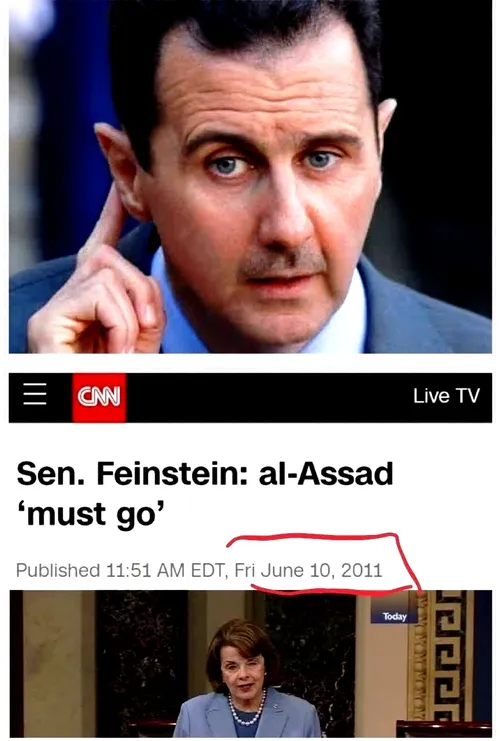 اونی که میگفت اسد باید برود، مرد