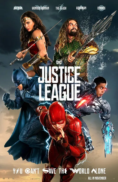 پوستر جدیدی از فیلم justice league