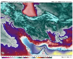 یخبندان گسترده با ورود تاوه قطبی در هفته آینده، اوج سرما 