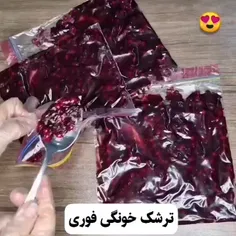 🍒ترشک خونگی درست کن😍