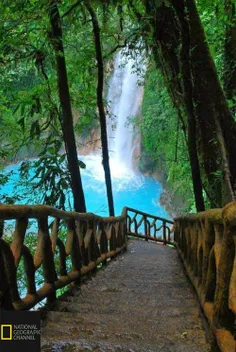 #آبشار #شگفت_انگیز ریو سلست در کشور #کاستاریکا