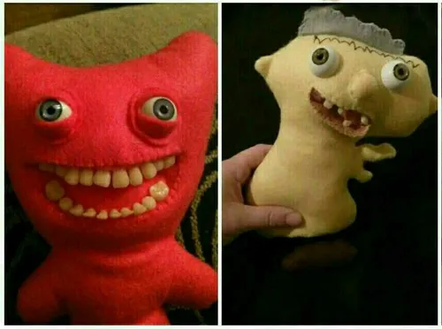 "هیولای دندان" اسم این عروسکهای پولیشی است در ژاپن بعضی خ