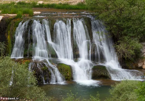 ایرانگردی ، آبشار گریت در روستای گریت در فاصله 50 کیلومتر