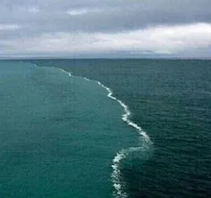 #خلیج آلاسکا و دو دریا که هرگز با هم مخلوط نمی‌شود #