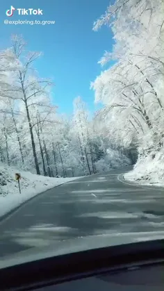 سفیدی این کوهستان جذابه