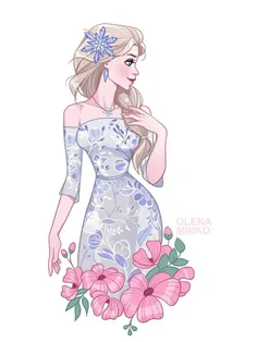 #Princess_collection #Fancy #Disney #Princesses #Elsa #Fr