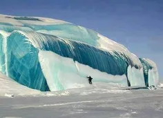 موج یخزده در الاسکا.یا خدا یعنی اون جا چه قدر سرد هست