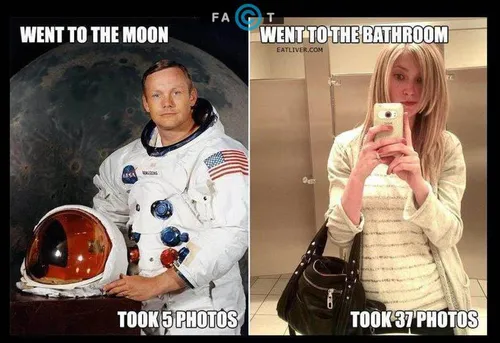 تصویر سمت چپ: سفر به ماه. تعداد عکس ها: 5 عکس
