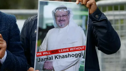 جمال خاشقچی روزنامه نگار مشهور عربستانی، سالم به سفارتخان